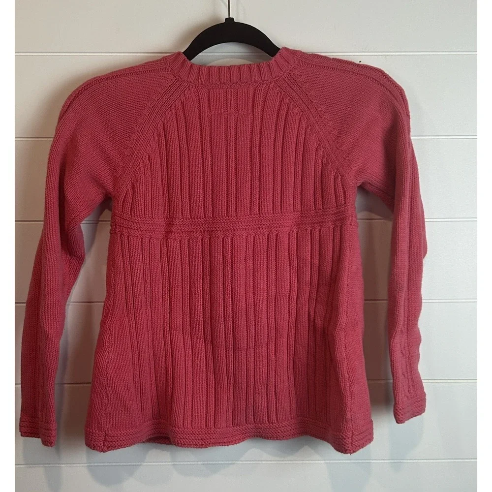 Oshkosh B'gosh Pink‎ Cable Knit Sweater Sz 10